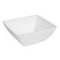 DP145 Curved White Melamine Bowl 11"