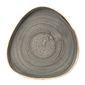 FR033 Grey Triangle Walled Chefs Plate 200mm (Pack of 6)