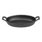 FW818 Cast Iron Oval Sizzle  Eared Dish 180 x 120mm