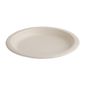 FC545 Bagasse Round Plates Natural 260mm (Pack of 50)