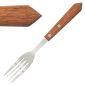 C137 Steak Forks Wooden Handle (Pack of 12)