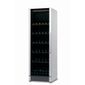 FZ365W-SILVER 368 Ltr Upright Single Glass Door Silver Dual Zone Wine Cooler