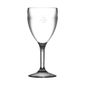 CG943 Polycarbonate Wine Glasses 255ml CE Marked at 175ml (Pack of 12)