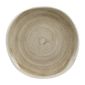 Patina HC801 Antique Organic Round Plates Taupe 264mm