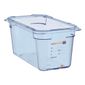 GP580 ABS Food Storage Container Blue 1/3GN 150mm