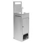DG400 12.5 Ltr Mobile Hand Wash Station With Splashback