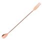 DR616 Cocktail Mixing Spoon with Fork Copper