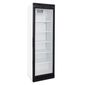 Green SPG385 379 Ltr Upright Single Glass Door White Display Fridge