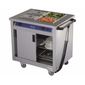 BM20MS 900mm Wide Mobile Hot Cupboard With Bain Marie Top