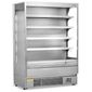 BTD130SSV2 1315mm Wide Stainless Steel Multideck Display Fridge With Nightblind