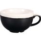 DR685 Monochrome Cappuccino Cup Onyx Black 225ml (Pack of 12)