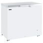 GM300SS 278 Ltr White Chest Freezer With Stainless Steel Lid