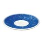 New Horizons W024 Marble Border Cappuccino Saucers Blue 170mm
