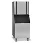 Elevation CIM0835FA + B50 Automatic Modular FULL Cube Ice Machine With 195KG Storage Bin (418Kg/24hr)