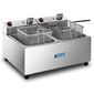 Lynx Prime LPDF2 2 x 5 Ltr Electric Countertop Twin Tank Fryer (2 x Baskets)