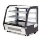 G-Series GP292 120 Ltr Countertop Energy Efficient Curved Glass Refrigerated Display Case
