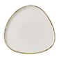 FR030 Stonecast Barley White Triangle Walled Chefs Plate 260mm (Pack of 6)