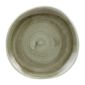 Patina HC822 Antique Organic Round Plates Green 210mm (Pack of 12)