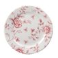 Vintage Prints GF615 Tea Plates Cranberry Rose Print 170mm (Pack of 6)