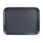 Kristallon FD938 Polypropylene Foodservice Tray Charcoal 450mm