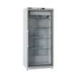 HEF542 580 Ltr Upright Single Glass Door White Display Fridge