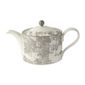 Crushed Velvet FE119 Grey Charnwood Teapot 1Ltr