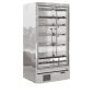 GALAXY+ GP10FGDSS 1018mm Wide Stainless Steel Multideck Display Fridge With Double Glazed Glass Doors