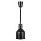 DR759 Retractable Heat Lamp Matte Black Finish