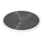 DL487 Fibre Glass Round Table Top Dark Granite Effect 580mm