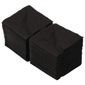 CB666 Cocktail Napkin Black 25x25cm 2ply 1/4 Fold (Pack of 2000)