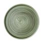 CX644 Stonecast Patina Walled Plates Green 220mm (Pack of 6)