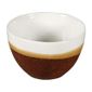 DY162 Monochrome Profile Open Sugar Bowls Cinnamon Brown 230ml (Pack of 12)