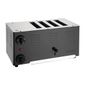 CH173 Regent 4 Slice Jet Black Toaster With 2 x Additional Elements