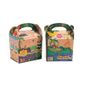 DK365 Kids Recycled Kraft Bizzi Meal Boxes Safari and Zoo (Pack of 200)