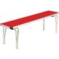 DM951 Contour Stacking Bench Red 4ft
