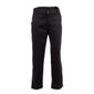 Professional Series A674-XXL Unisex Chefs Trousers Black Herringbone 2XL