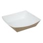 CK936 Compostable Kraft Food Trays Medium 148mm (Pack of 500)