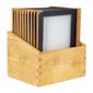 H759 Wood Spine American Style Menu Covers & Storage Box A4 (Pack of 20)