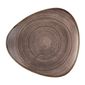 FS852 Stonecast Raw Lotus Plate Brown 254mm (Pack of 12)