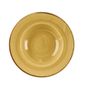 DM469 Round Wide Rim Bowls Mustard Seed Yellow 240mm (Pack of 12)