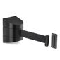 FB112 Wall Mounted Blk Plastic Retractable Barrier Tape 5m