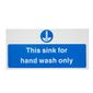 L952 Hand Wash Only Sign