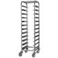 DP292 Stainless Steel Clearing Trolley 12 Shelves