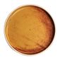 FA307 Canvas Flat Round Plate Sienna Rust 180mm (Pack of 6)