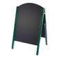 CZ682 Curved Top A-Board Green 1100 x 680mm