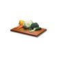 E3711 Polyethylene Chopping Board Brown 610x440x12mm