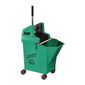 FT333 NU Lady 2 Combine System Mop Bucket and Wringer Green 9Ltr