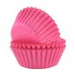 CX137 Block Colour Cupcake Cases Pink, Pack of 60