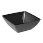 DP147 Curved Black Melamine Bowl 11"