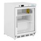 C-Series PC007 129 Ltr Undercounter Single Glass Door White Display Freezer